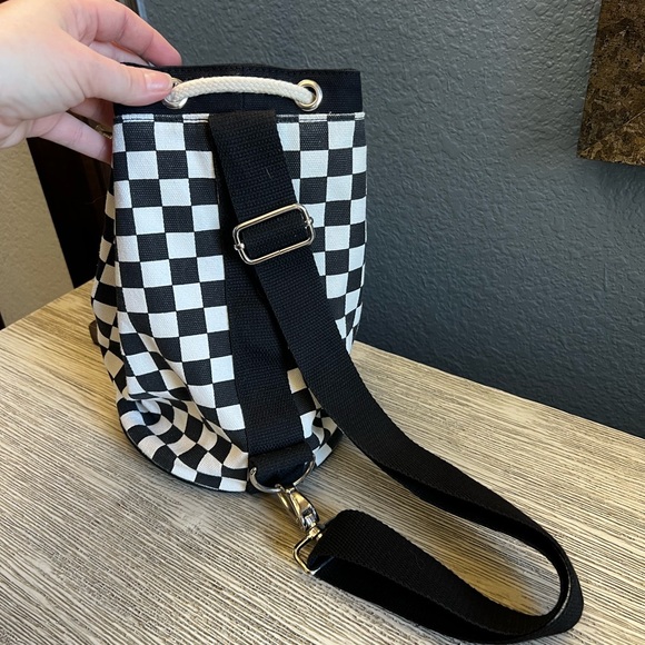 Teddy Fresh Black and White Checkered Bag - Picture 3 of 8